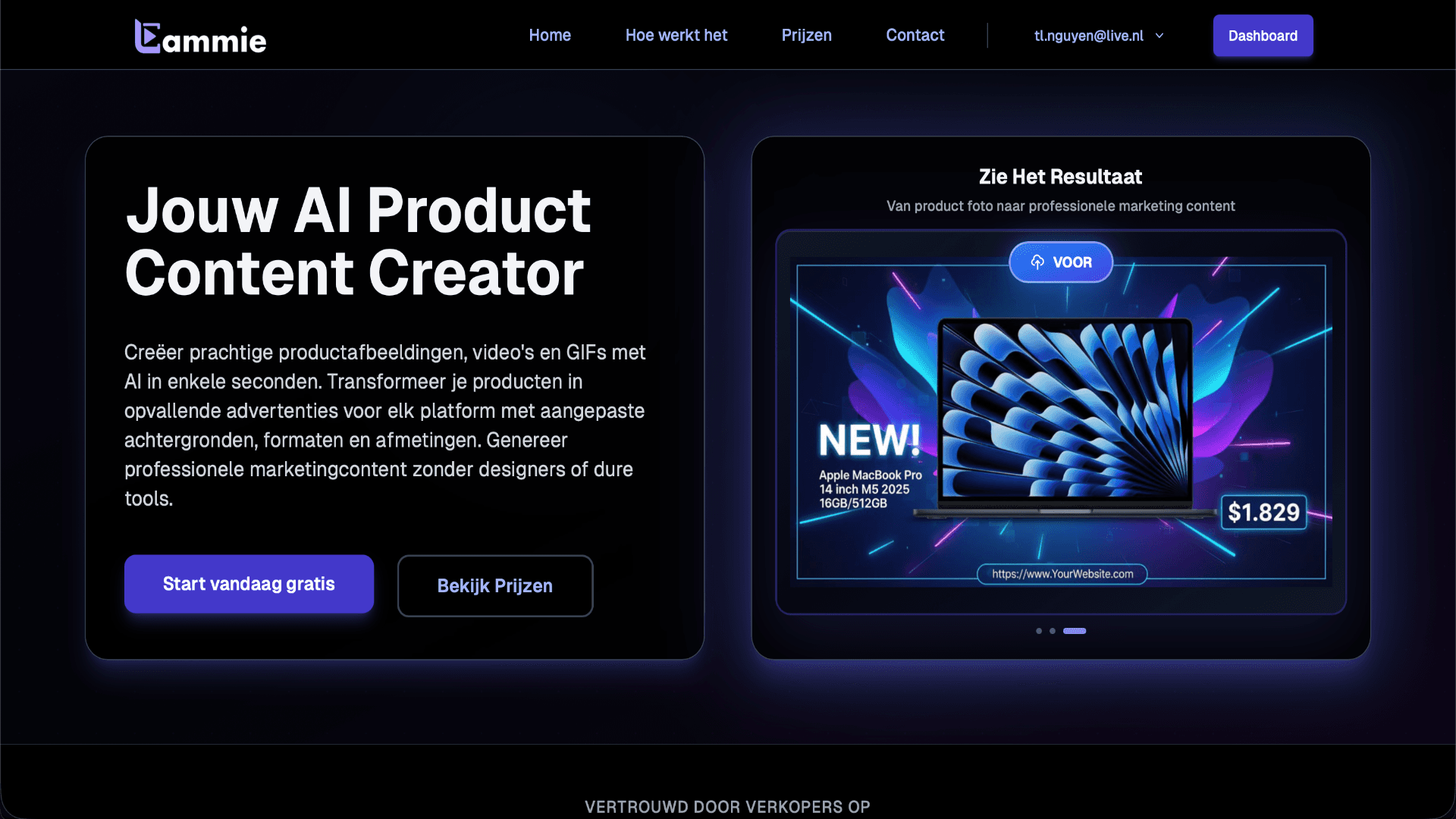 Websites project afbeelding 3